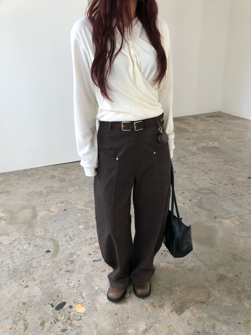OPHEL WOOD韓國代購女裝新品人氣熱賣時尚牛仔褲不含腰帶OPHEL WOOD牛仔褲