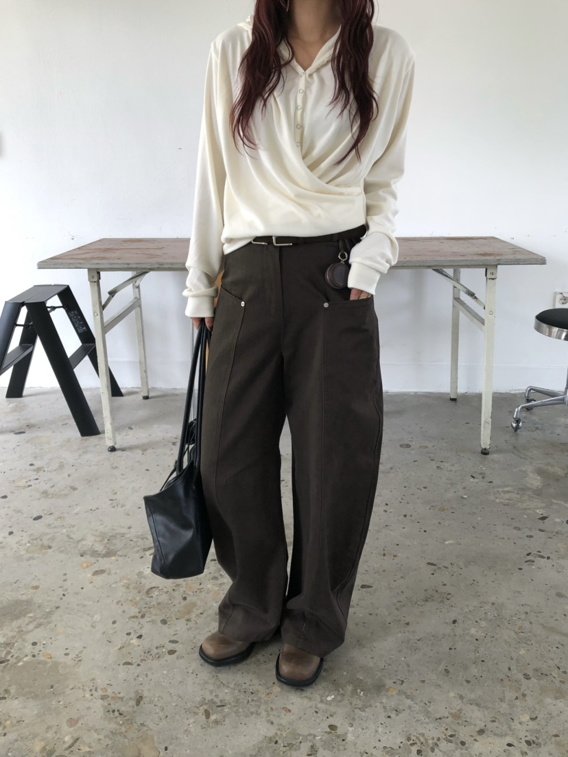 OPHEL WOOD韓國代購女裝新品人氣熱賣時尚牛仔褲不含腰帶OPHEL WOOD牛仔褲