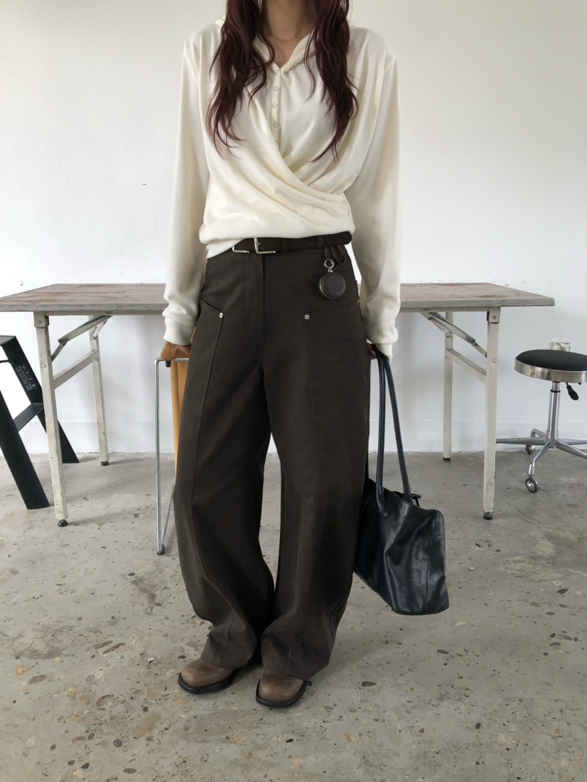 OPHEL WOOD韓國代購女裝新品人氣熱賣時尚牛仔褲不含腰帶OPHEL WOOD牛仔褲