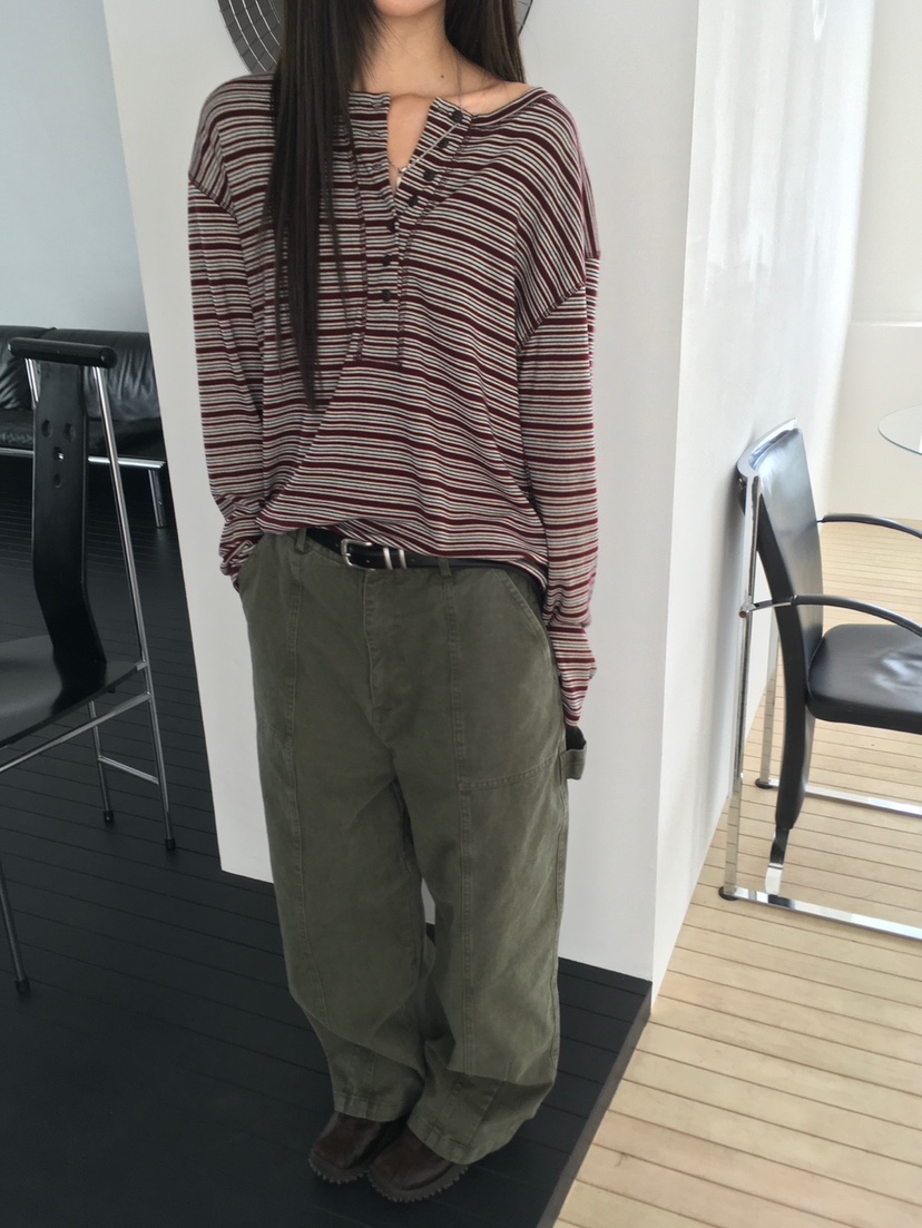 MINIMUZE東大門實拍女士新款推薦時尚人氣真品熱賣長袖T恤MINIMUZE長袖T恤