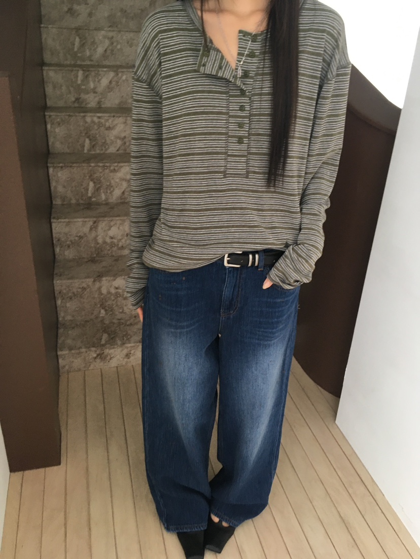 MINIMUZE東大門實拍女士新款推薦時尚人氣真品熱賣長袖T恤MINIMUZE長袖T恤