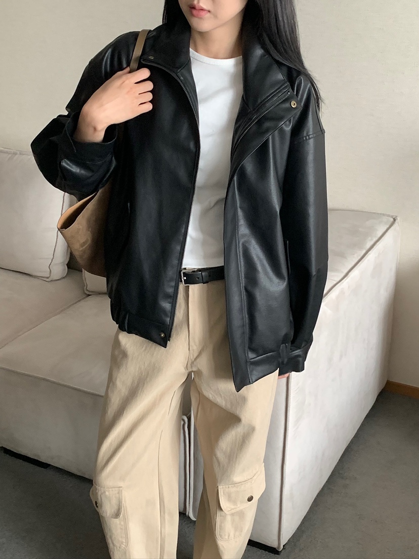 BLEECKER韓國代購女士新品休閑熱賣時尚真品推薦人氣夾克BLEECKER夾克