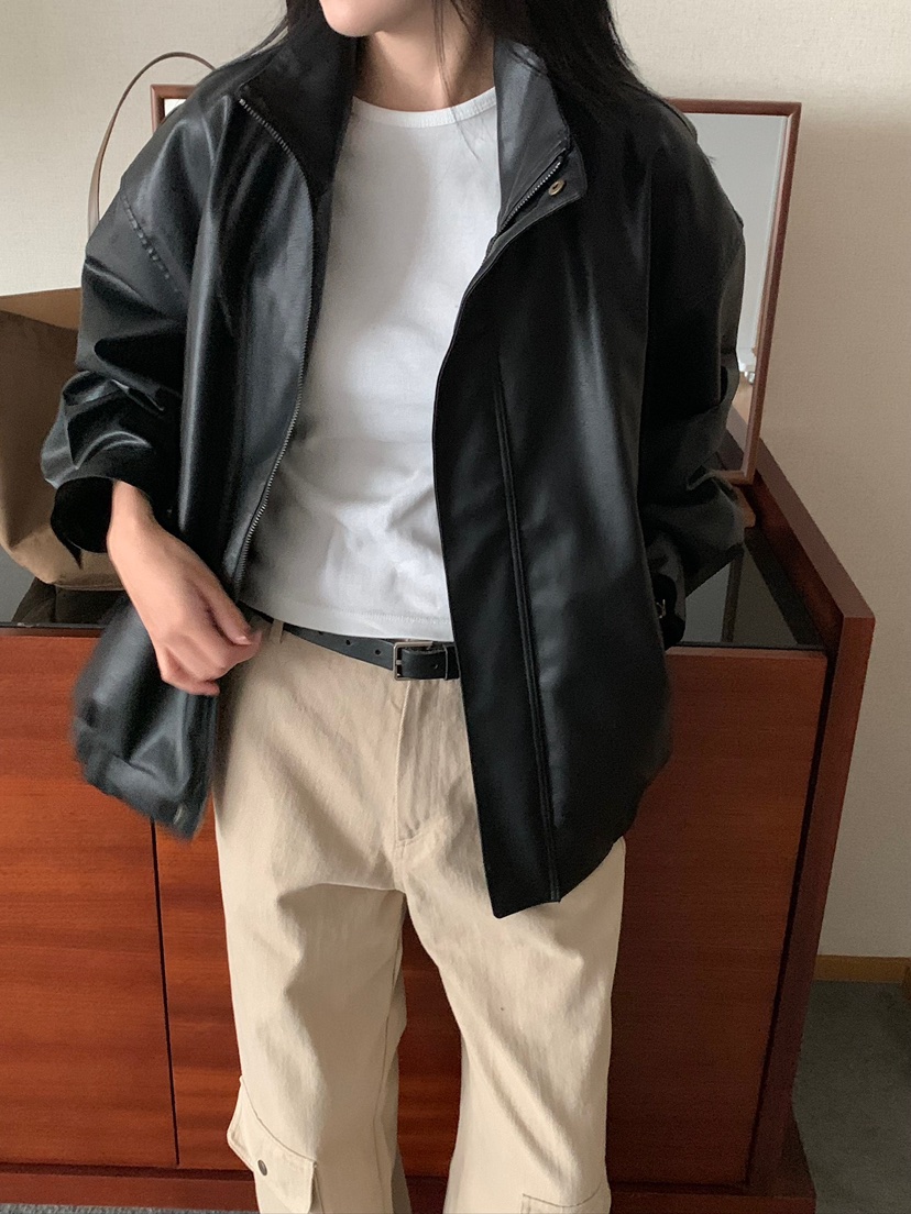 BLEECKER韓國代購女士新品休閑熱賣時尚真品推薦人氣夾克BLEECKER夾克