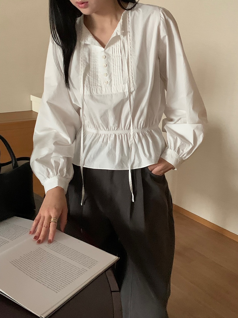 BLEECKER東大門直郵女士新品真品時尚休閑推薦襯衫蕾絲衫BLEECKER襯衫/蕾絲衫
