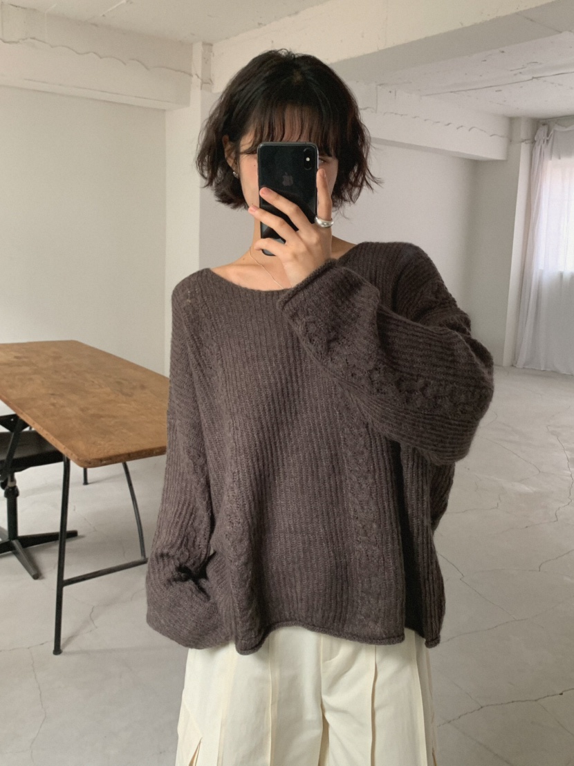 MOSMOS韓國代購女士新品熱賣人氣休閑時尚真品推薦針織衫MOSMOS針織衫