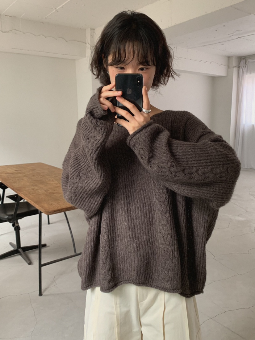 MOSMOS韓國代購女士新品熱賣人氣休閑時尚真品推薦針織衫MOSMOS針織衫