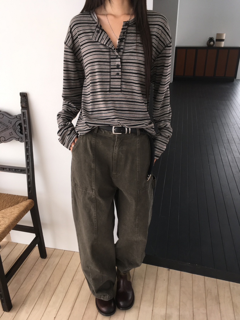 MINIMUZE韓國直郵女裝新款推薦休閑真品人氣熱賣時尚休閑褲MINIMUZE休閑褲