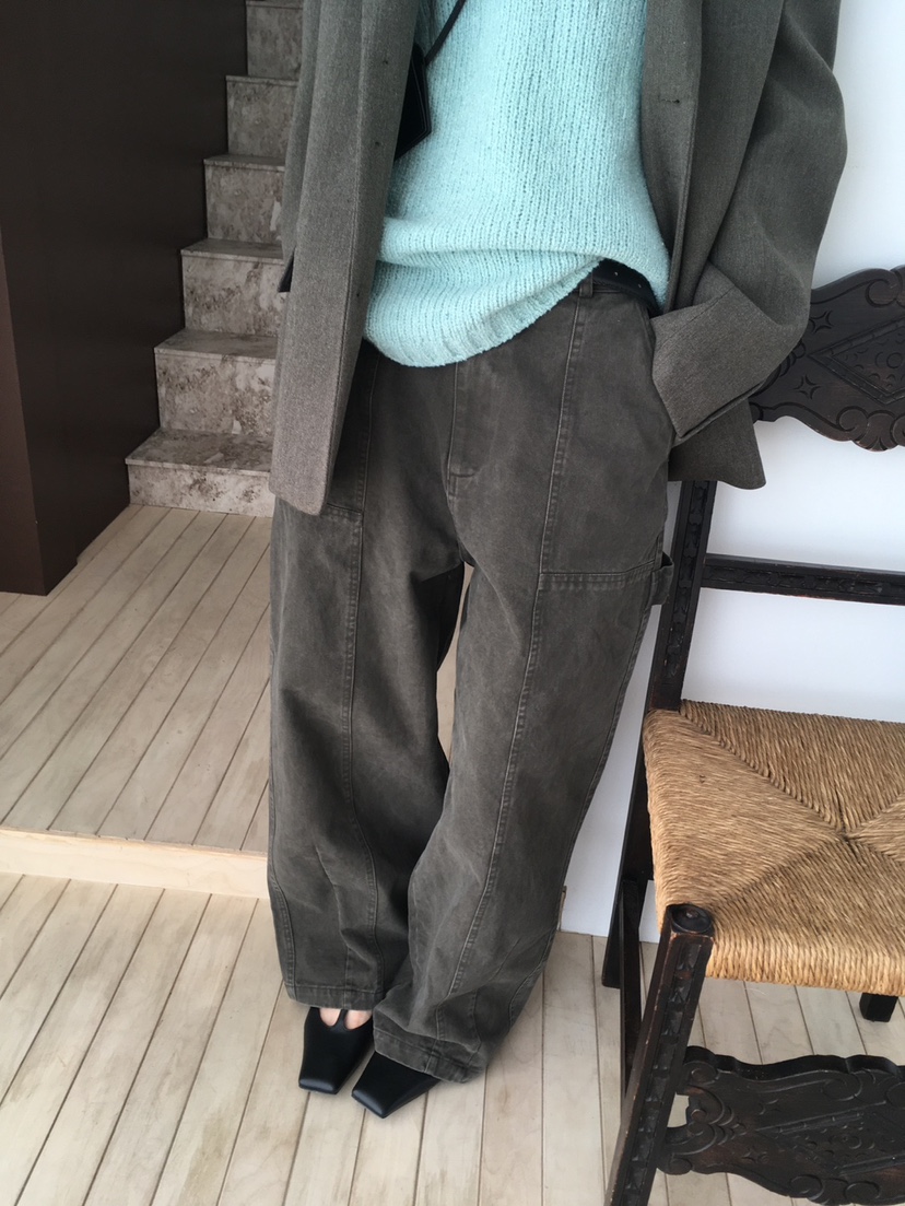 MINIMUZE韓國直郵女裝新款推薦休閑真品人氣熱賣時尚休閑褲MINIMUZE休閑褲