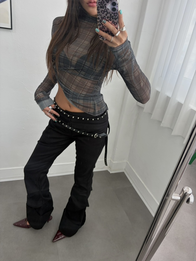 TIPSY韓國代購女裝新款時尚推薦休閑熱賣真品人氣休閑褲TIPSY休閑褲