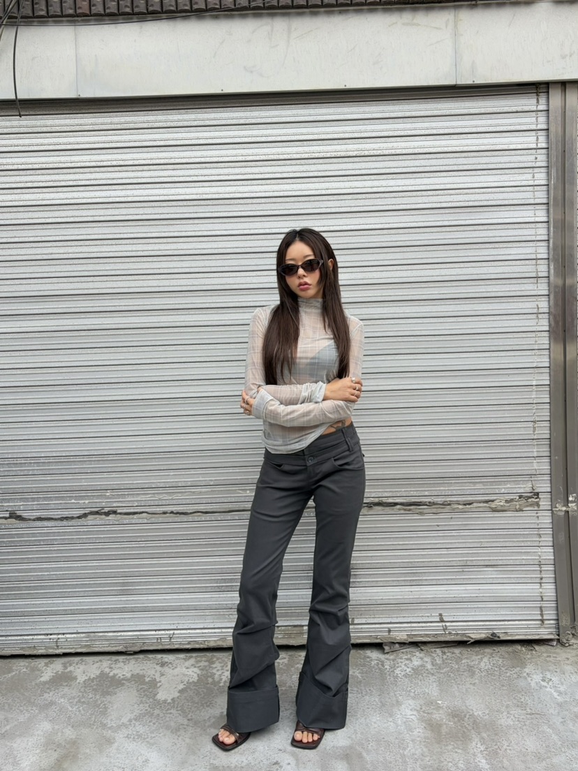 TIPSY韓國代購女裝新款時尚推薦休閑熱賣真品人氣休閑褲TIPSY休閑褲
