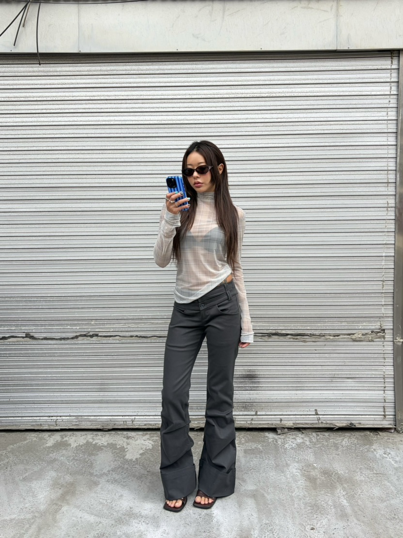 TIPSY韓國代購女裝新款時尚推薦休閑熱賣真品人氣休閑褲TIPSY休閑褲
