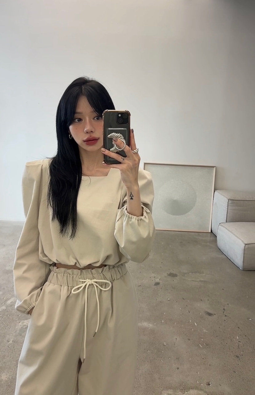AMUSE SEOUL韓國代購女裝新品休閑熱賣推薦時尚真品套裝AMUSE SEOUL套裝