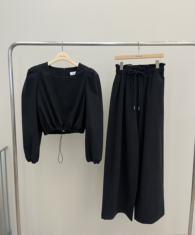 AMUSE SEOUL韓國代購女裝新品休閑熱賣推薦時尚真品套裝AMUSE SEOUL套裝圖色3