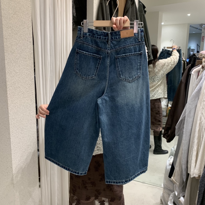 SSENIQUE韓國直郵女裝新品真品休閑推薦人氣時尚熱賣牛仔褲SSENIQUE牛仔褲