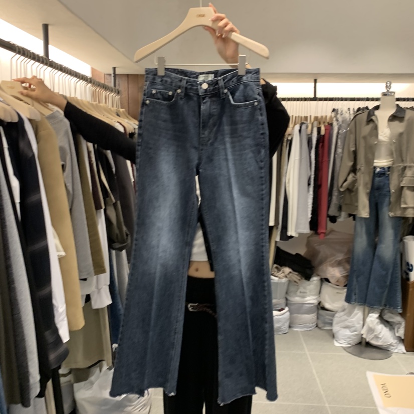 ONDA韓國代購女裝新款推薦人氣熱賣休閑真品時尚牛仔褲ONDA牛仔褲圖色1
