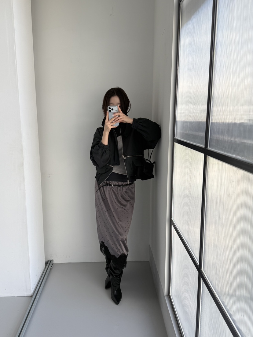 OUTLANDER東大門代購女裝新款時尚人氣真品熱賣半身裙中短裙OUTLANDER半身裙/中短裙