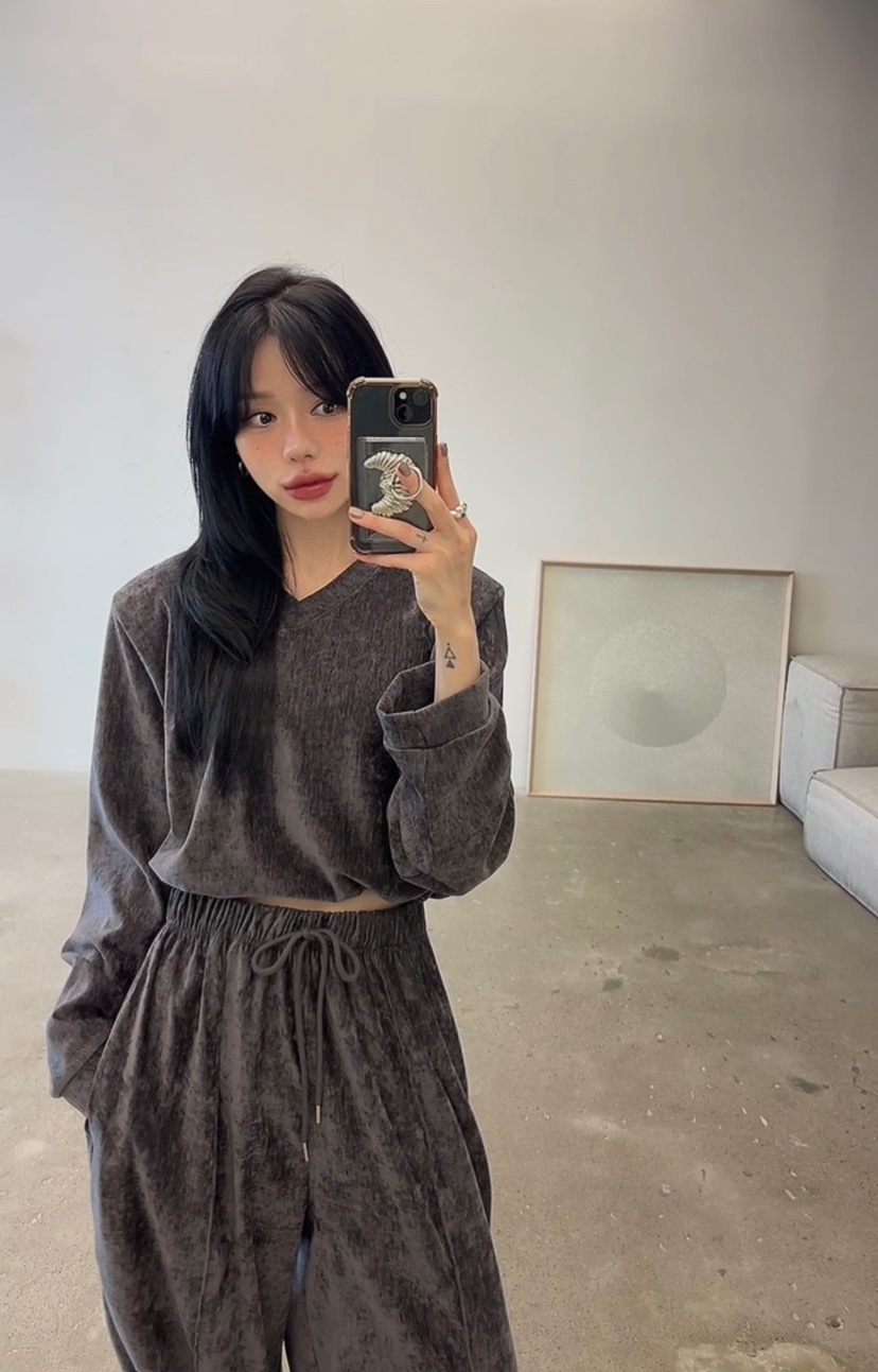 AMUSE SEOUL東大門代購女士新品休閑熱賣真品人氣時尚衛衣AMUSE SEOUL衛衣