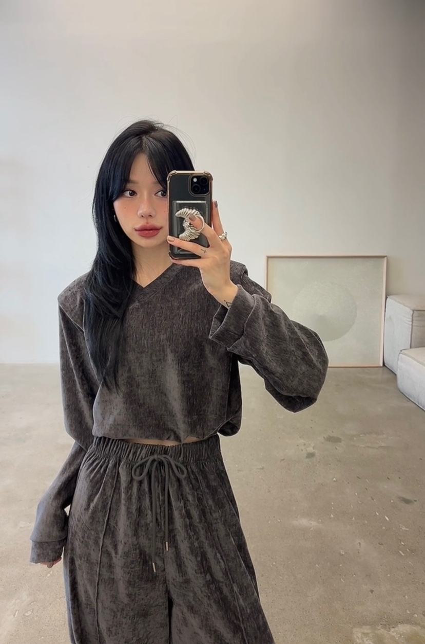 AMUSE SEOUL東大門代購女士新品休閑熱賣真品人氣時尚衛衣AMUSE SEOUL衛衣