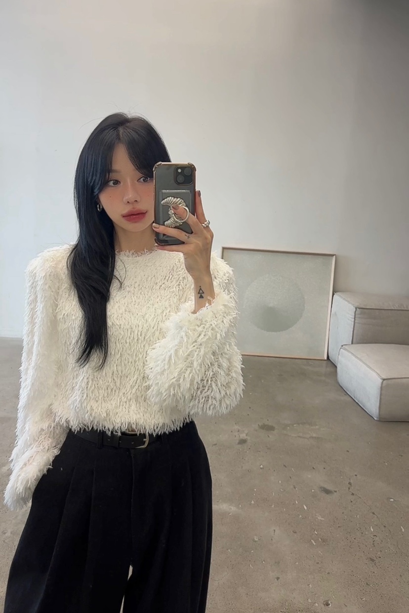 AMUSE SEOUL東大門實拍女裝新品休閑人氣真品襯衫蕾絲衫AMUSE SEOUL襯衫/蕾絲衫