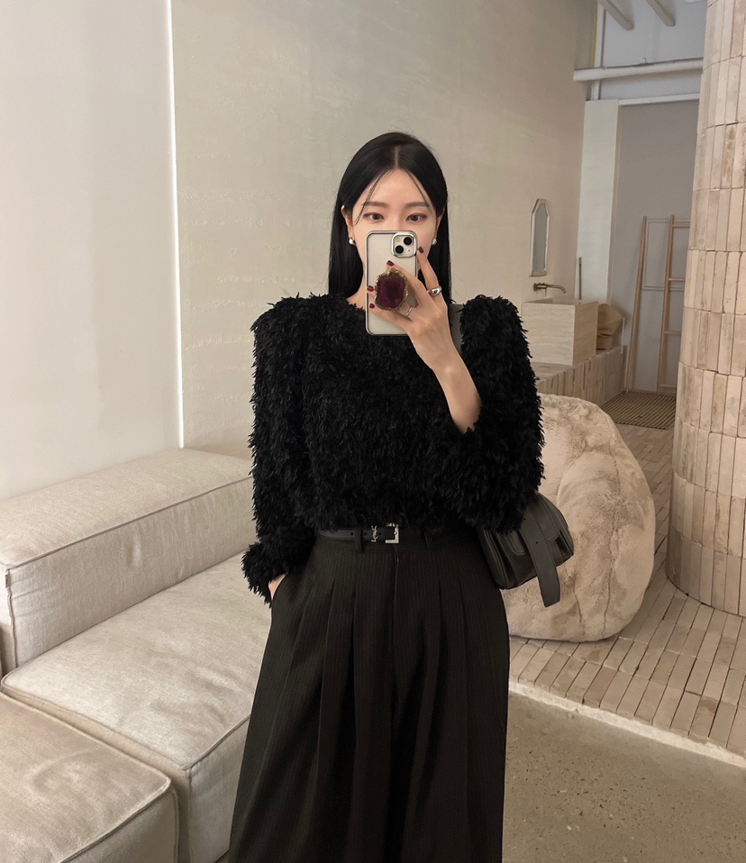 AMUSE SEOUL東大門實拍女裝新品休閑人氣真品襯衫蕾絲衫AMUSE SEOUL襯衫/蕾絲衫