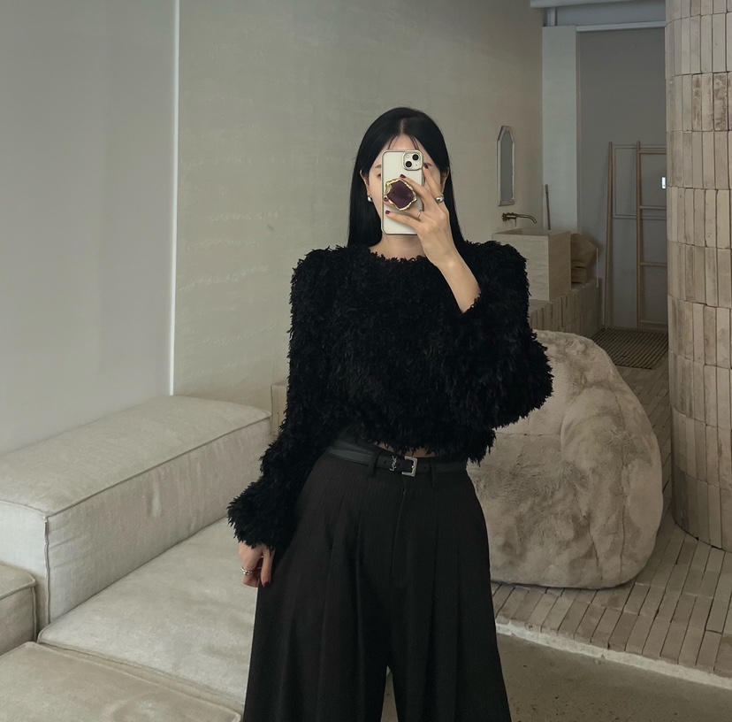 AMUSE SEOUL東大門實拍女裝新品休閑人氣真品襯衫蕾絲衫AMUSE SEOUL襯衫/蕾絲衫