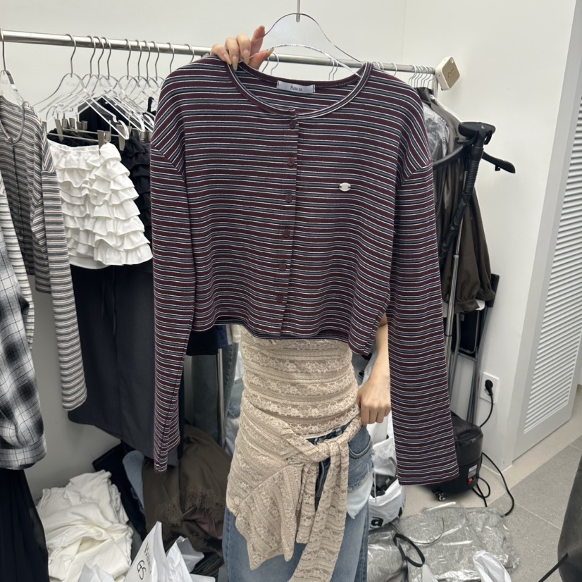 BAIE.38東大門代購女裝新品推薦真品時尚休閑開衫開襟衫BAIE.38開衫圖色3