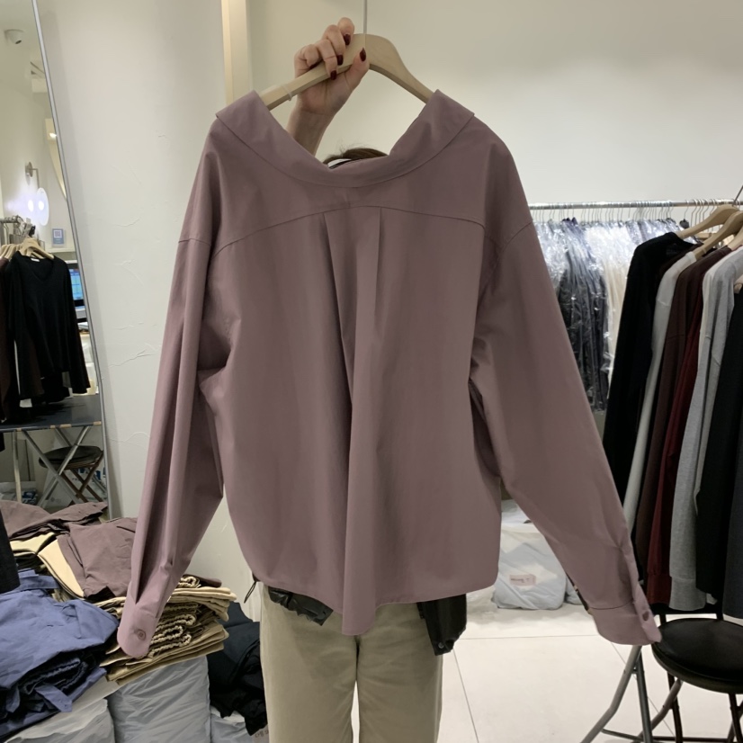 NAVYBURST韓國代購女裝新款熱賣休閑真品推薦時尚襯衫蕾絲衫NAVY BURST襯衫/蕾絲衫