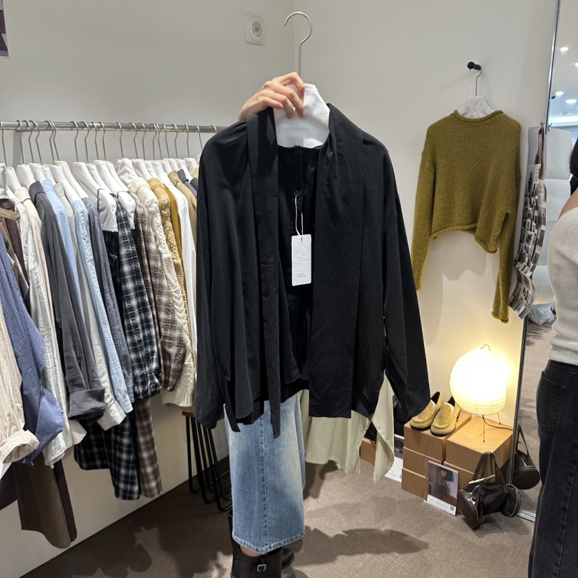 OVERTAKE韓國代購女士新品休閑真品時尚推薦人氣襯衫蕾絲衫OVERTAKE襯衫/蕾絲衫圖色3