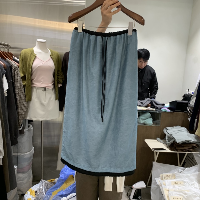 CHAE韓國代購女士新品人氣時尚熱賣真品推薦半身裙中短裙CHAE半身裙/中短裙圖色2