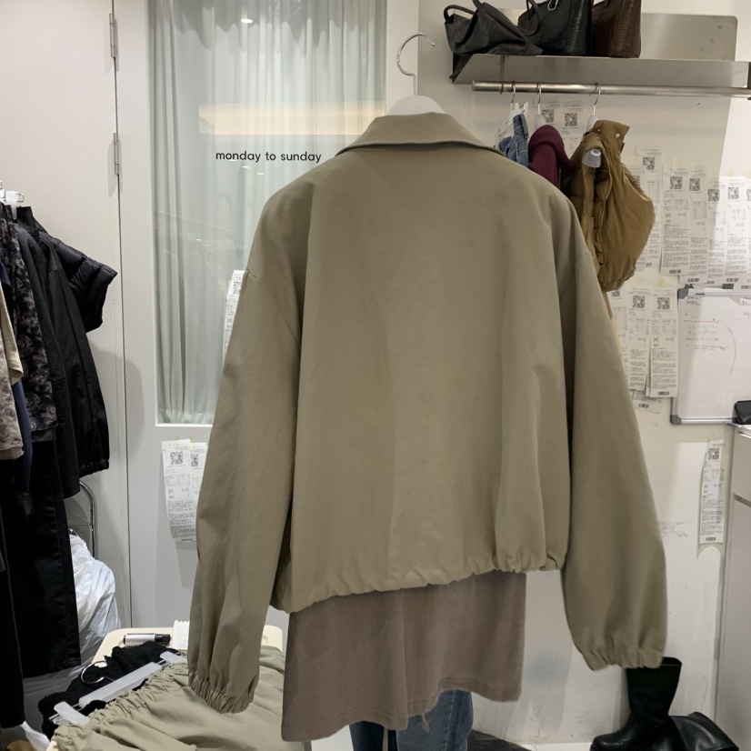 MONDAY TO SUNDAY韓國代購女裝新品真品熱賣休閑人氣夾克MONDAY TO SUNDAY夾克
