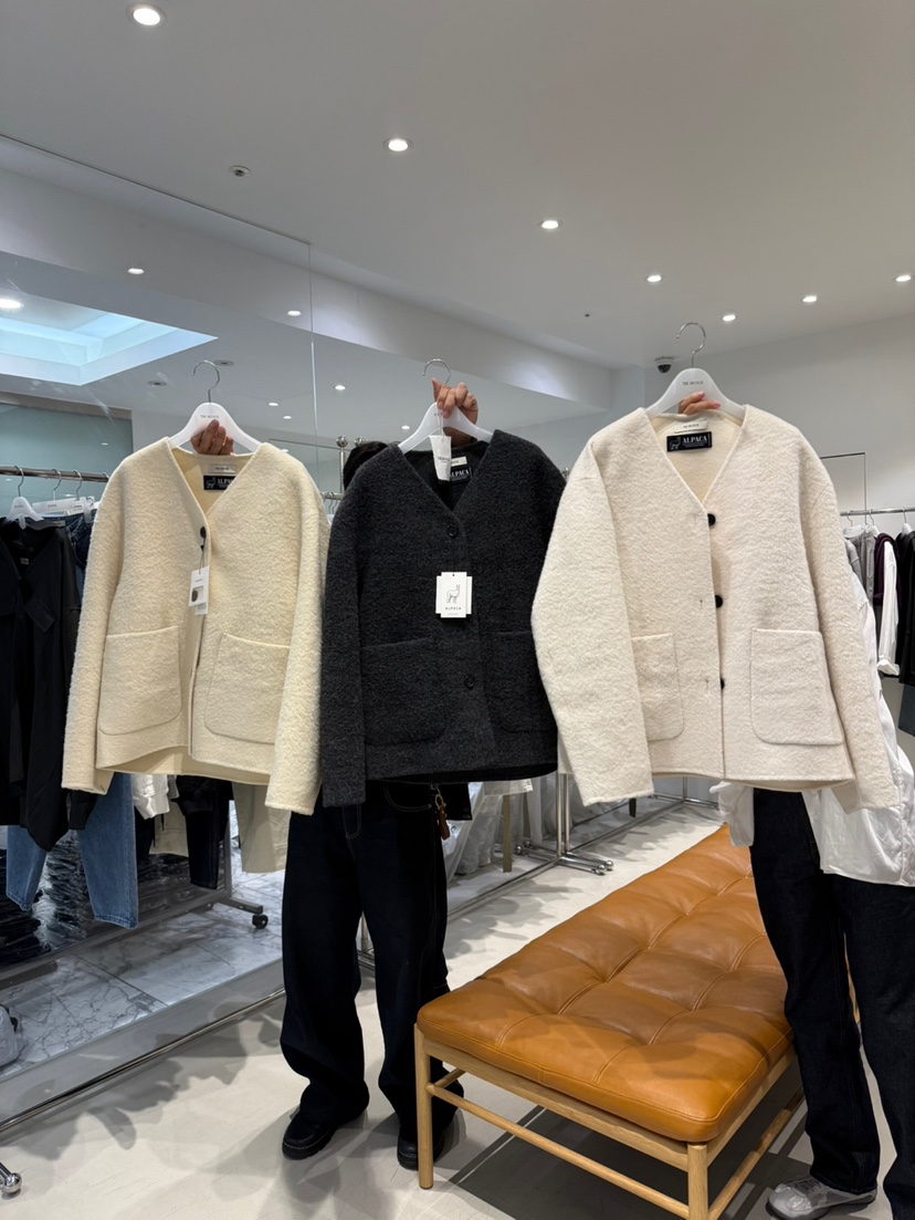 THE BRUNCH韓國直郵女裝新品推薦熱賣時尚人氣真品短款大衣THE BRUNCH短款大衣