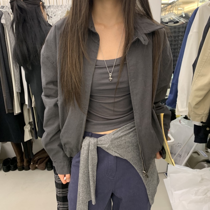 PADO韓國直郵女士新款真品休閑人氣推薦時尚熱賣夾克PADO夾克圖色2墨