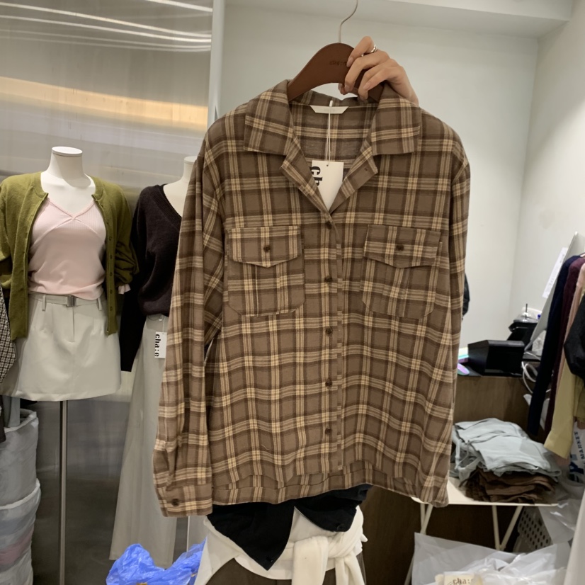 CHAE東大門直郵女士新品休閑真品推薦時尚熱賣襯衫蕾絲衫CHAE襯衫/蕾絲衫圖色3