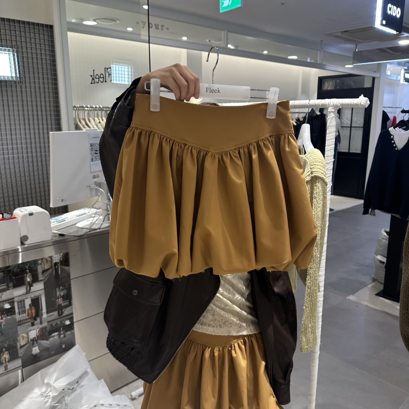 FLEEK韓國代購女裝新款推薦熱賣時尚休閑真品人氣短裙Fleek短裙圖色1