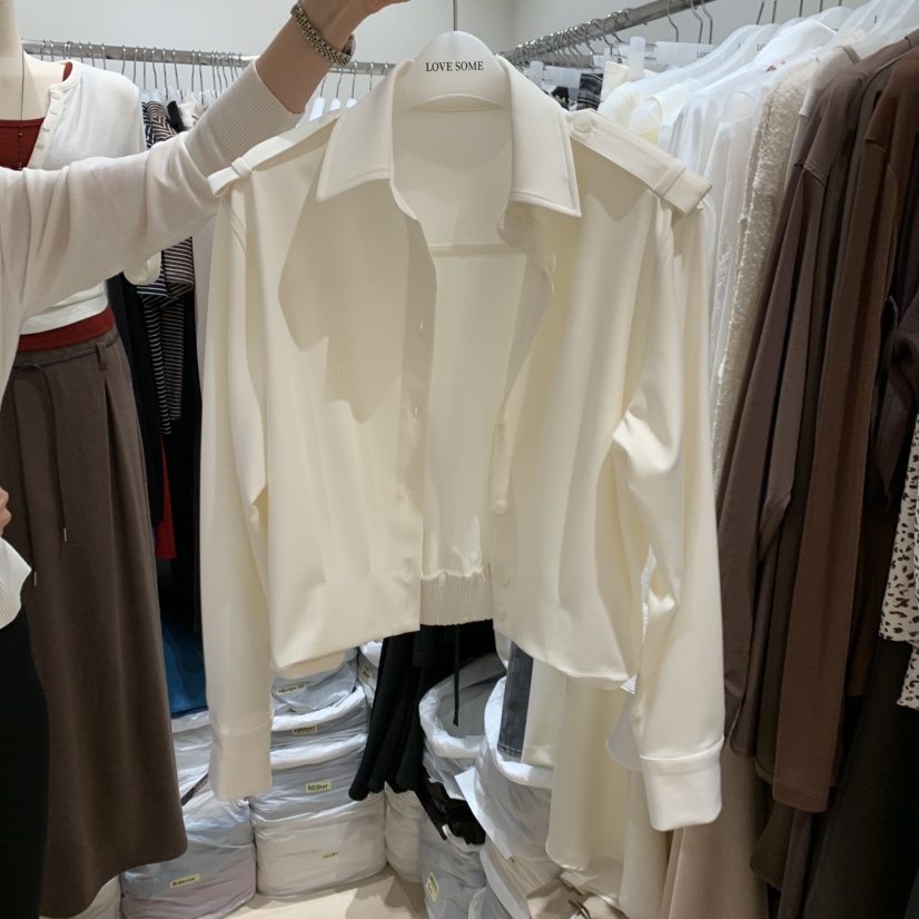 LOVE SOME韓國直郵女士新品時尚真品人氣休閑推薦夾克羊毛LOVE SOME夾克圖色2