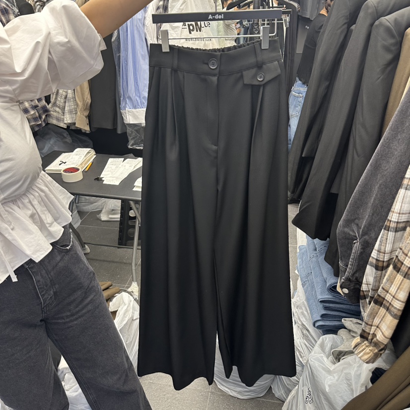 A-DEL東大門實拍女士新款休閑熱賣推薦真品時尚人氣休閑褲A-DEL休閑褲圖色3