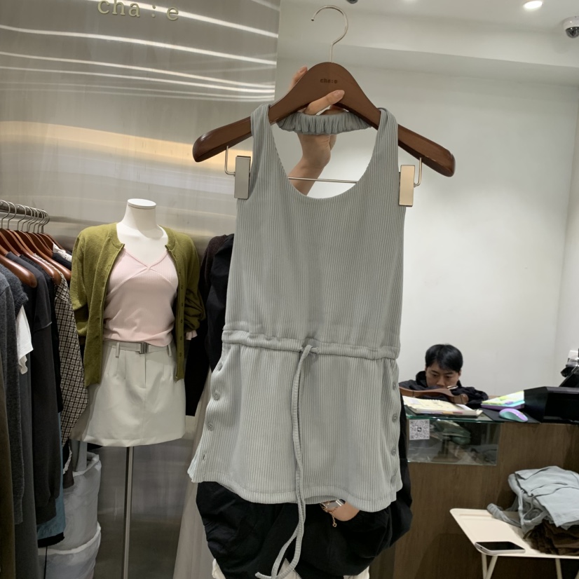CHAE韓國直郵女士新款推薦時尚熱賣真品吊帶背心露背無袖CHAE吊帶/背心圖色1
