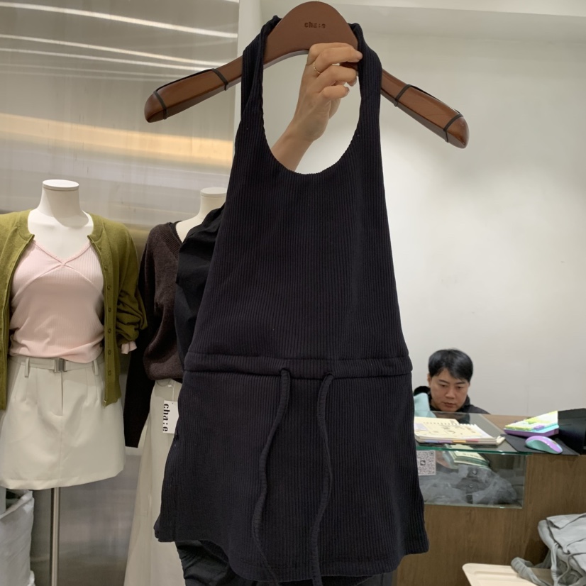 CHAE韓國直郵女士新款推薦時尚熱賣真品吊帶背心露背無袖CHAE吊帶/背心圖色3