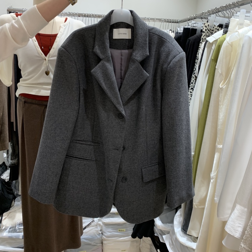 LOVE SOME韓國直郵女裝新款真品時尚人氣熱賣推薦西裝西服LOVE SOME西裝/西服圖色2