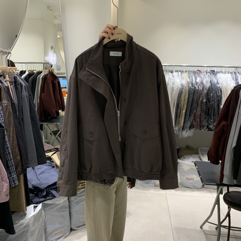 NAVYBURST東大門直郵女裝新品人氣熱賣休閑時尚推薦真品夾克NAVY BURST夾克圖色1棕色