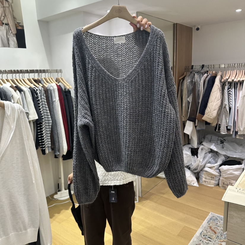 TIZZI韓國代購女士新款時尚推薦真品人氣熱賣休閑毛衣TIZZI毛衣圖色3