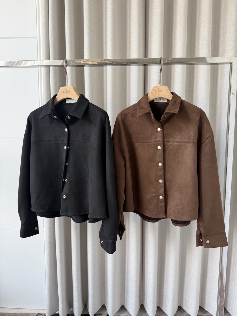 CLOTH東大門代購女士新品真品時尚熱賣推薦休閑人氣夾克麂皮CLOTH夾克