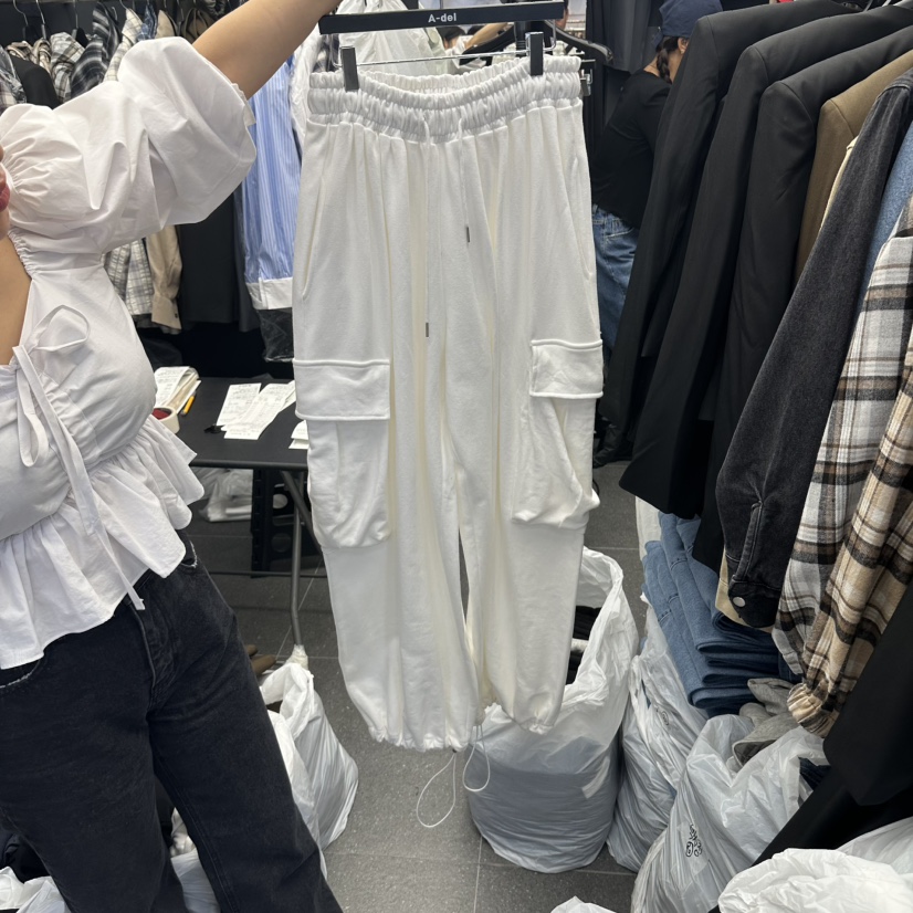 A-DEL韓國直郵女裝新品熱賣時尚休閑真品推薦人氣休閑褲A-DEL休閑褲圖色1