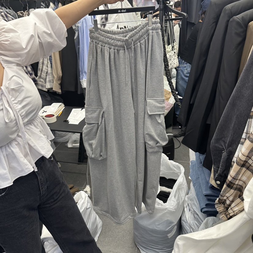 A-DEL韓國直郵女裝新品熱賣時尚休閑真品推薦人氣休閑褲A-DEL休閑褲圖色2