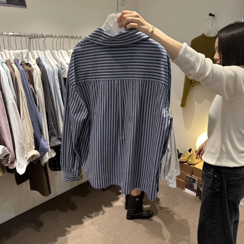 OVERTAKE東大門實拍女裝新品真品推薦時尚休閑襯衫蕾絲衫OVERTAKE襯衫/蕾絲衫
