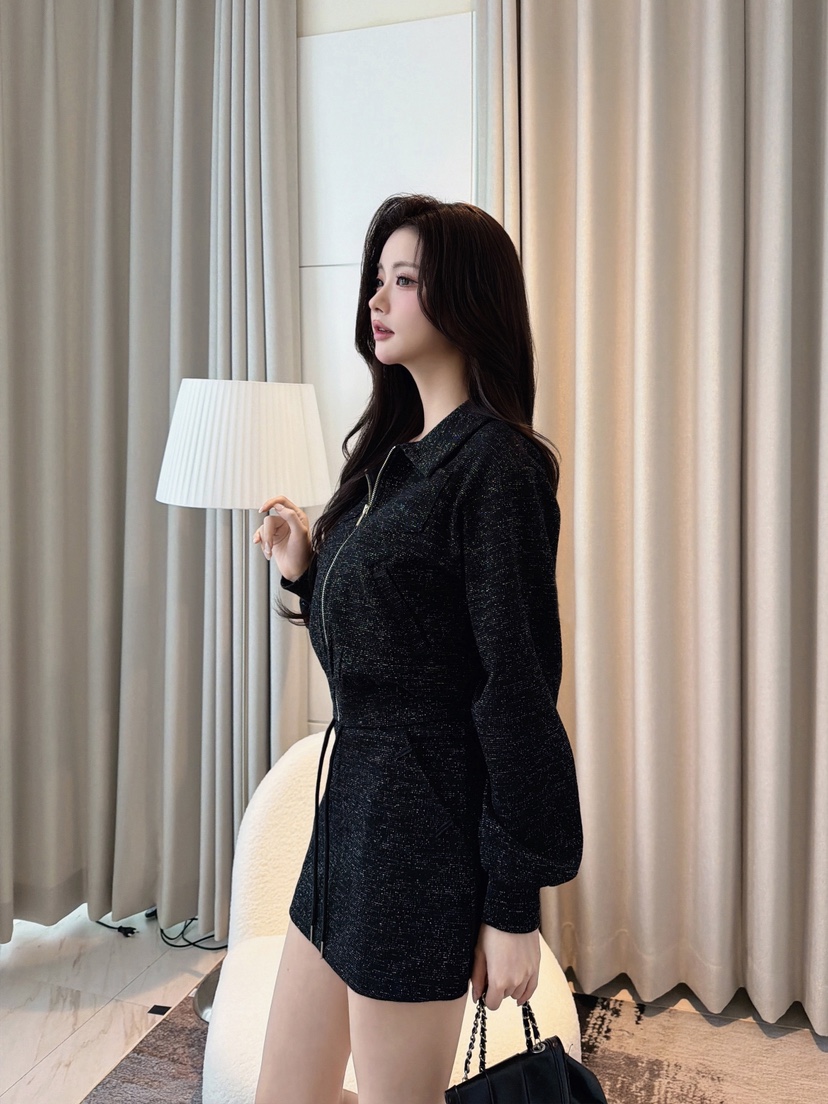 CLOTH東大門實拍女士新品人氣休閑真品熱賣時尚套裝口袋拉鏈CLOTH套裝