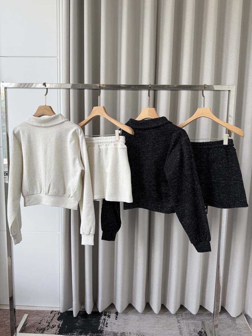 CLOTH東大門實拍女士新品人氣休閑真品熱賣時尚套裝口袋拉鏈CLOTH套裝