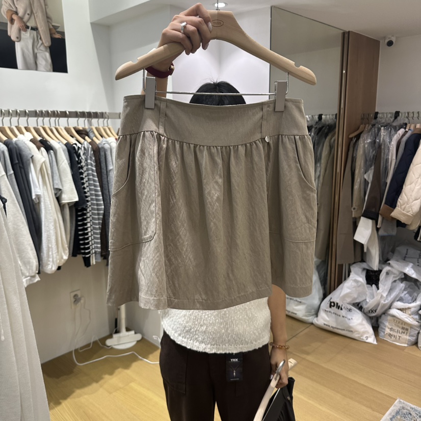 TIZZI東大門實拍女士新品人氣推薦真品熱賣時尚休閑短裙TIZZI短裙圖色1
