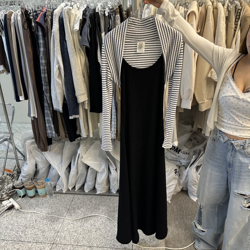 VIRKIN東大門直郵女裝新品人氣推薦熱賣真品時尚開衫不含裙VIRKIN開衫圖色2