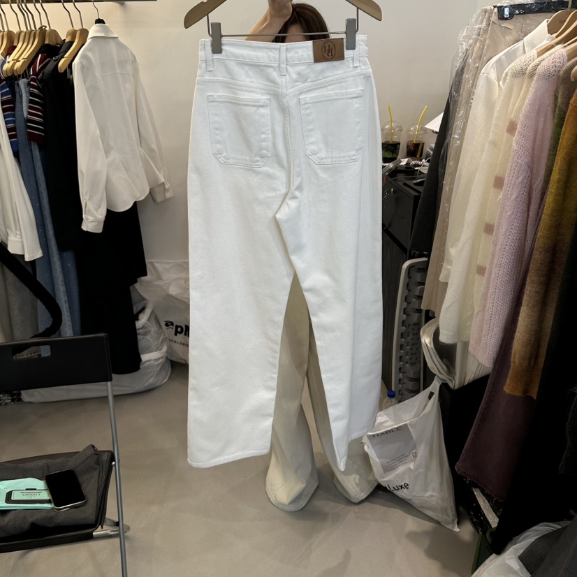 HABLE東大門代購女裝新品時尚人氣熱賣真品推薦牛仔褲口袋HABLE牛仔褲